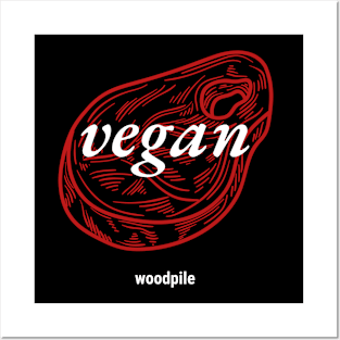 Vegan Ironic Posters and Art